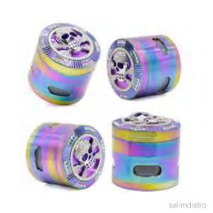 ZTC Smoke Zinc-alloy 4pc grinder 62x63mm (rainbow)